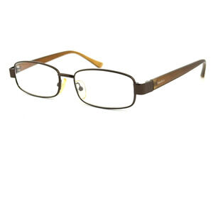 PERRY ELLIS PE02-1 Eyeglasses Frames Brown Orange Full Rim‎ H14272
